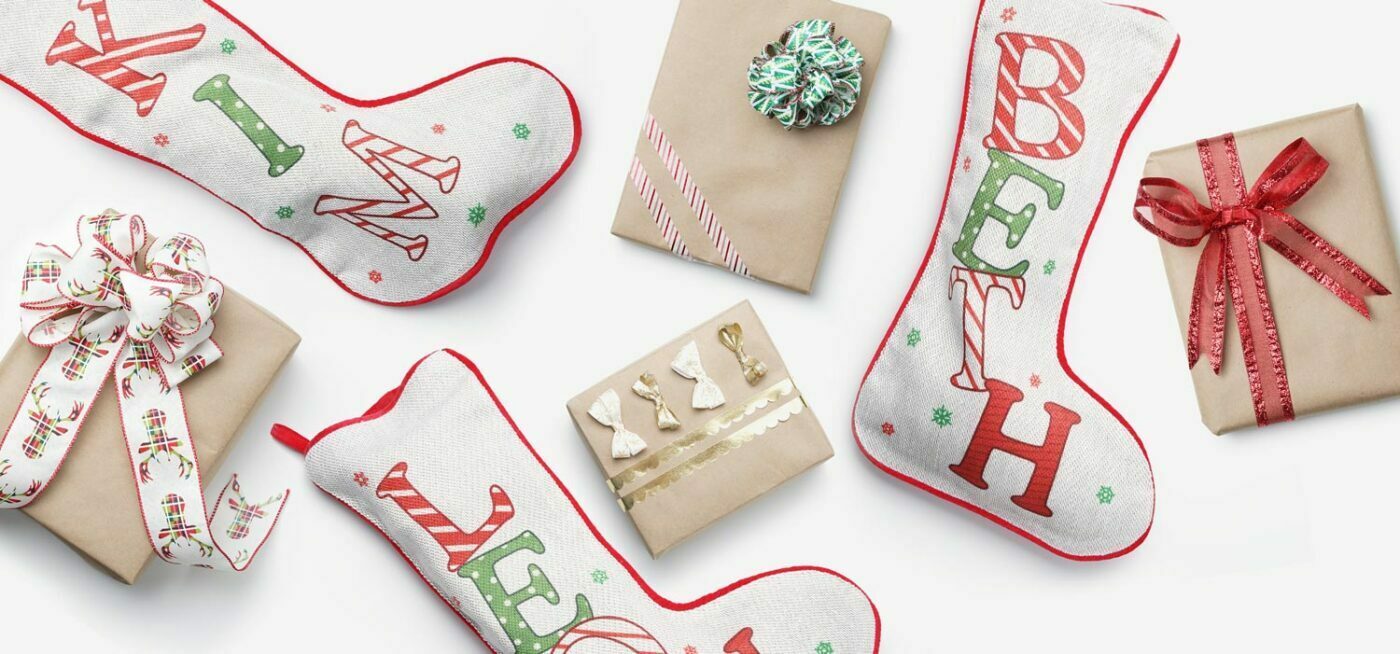 Как да направим коледна панделка